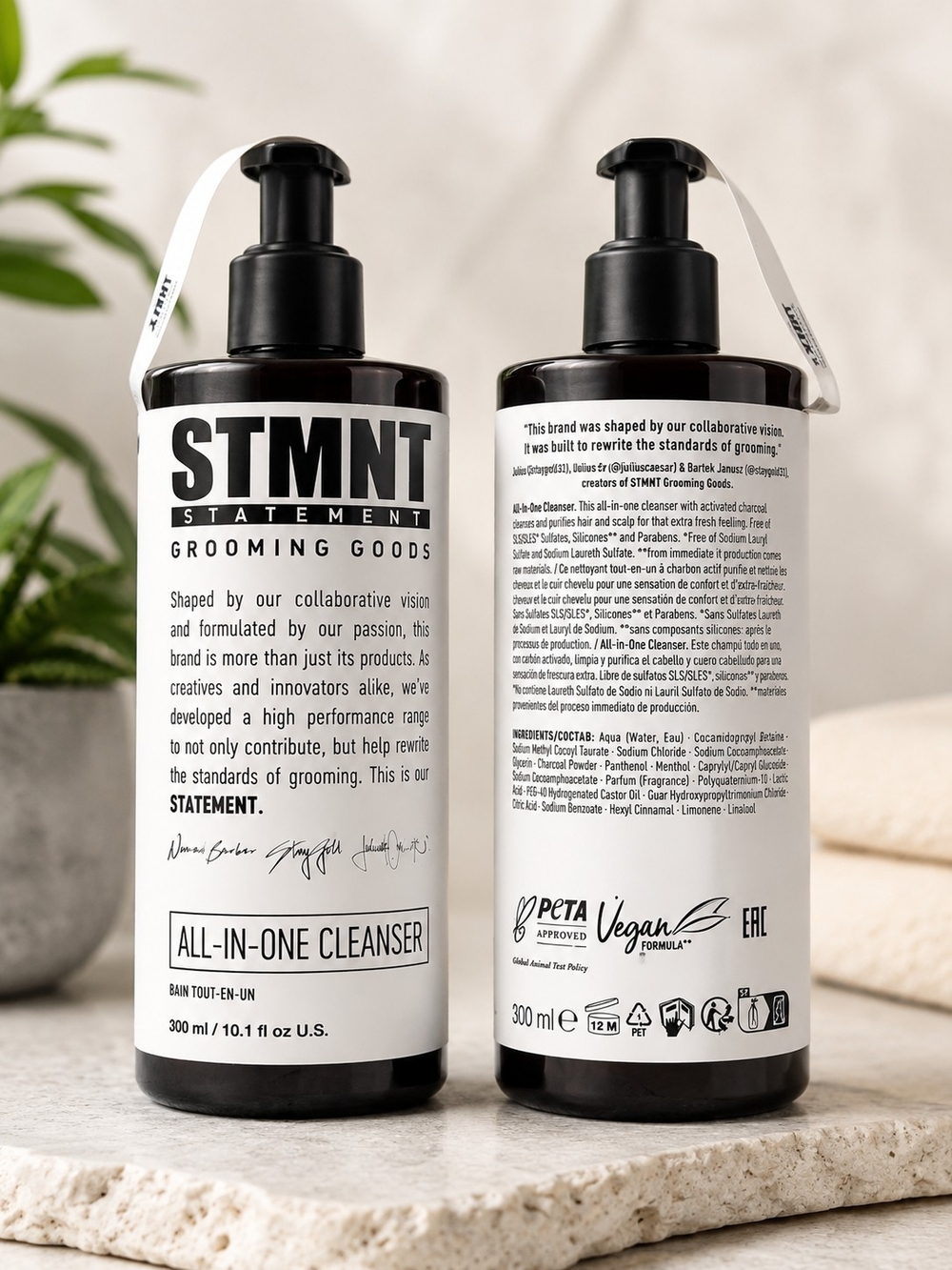 NWT STMNT Grooming Goods All-In-One Cleanser - 10.1 oz Full Size